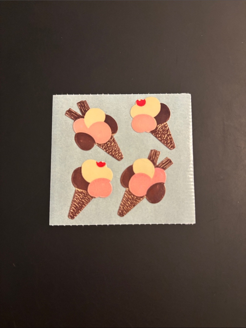 4/$20 Stickermagic Matte’ Ice Cream Sticker Mod Vintage 90’s